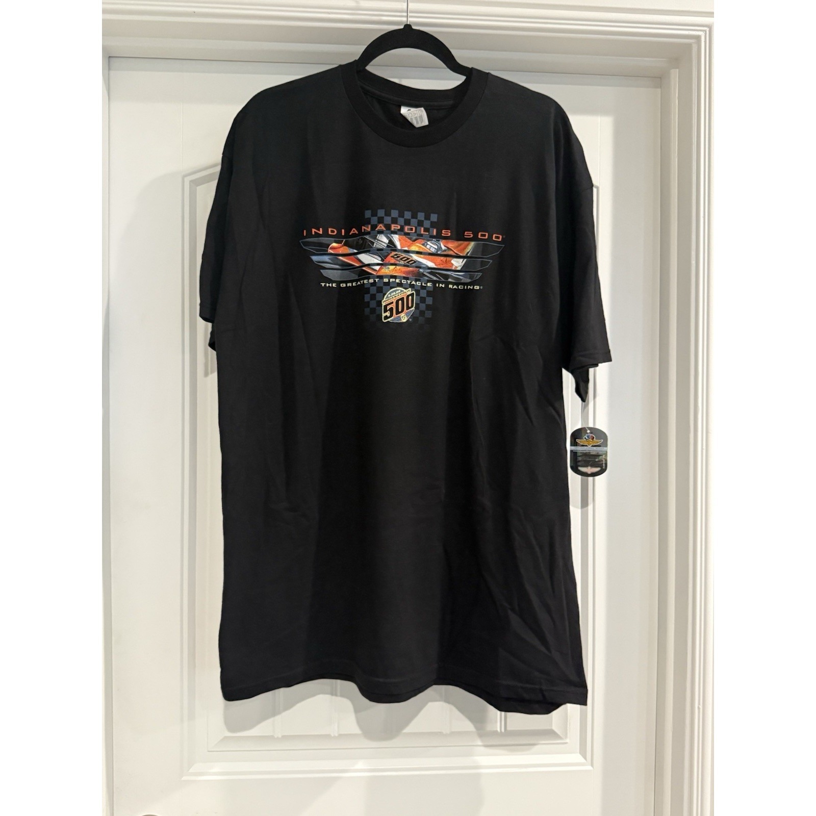 Nwt 2008 Indianapolis 500 T Shirt Men Xl Black Alstyle Aaa Indy 500 Racing